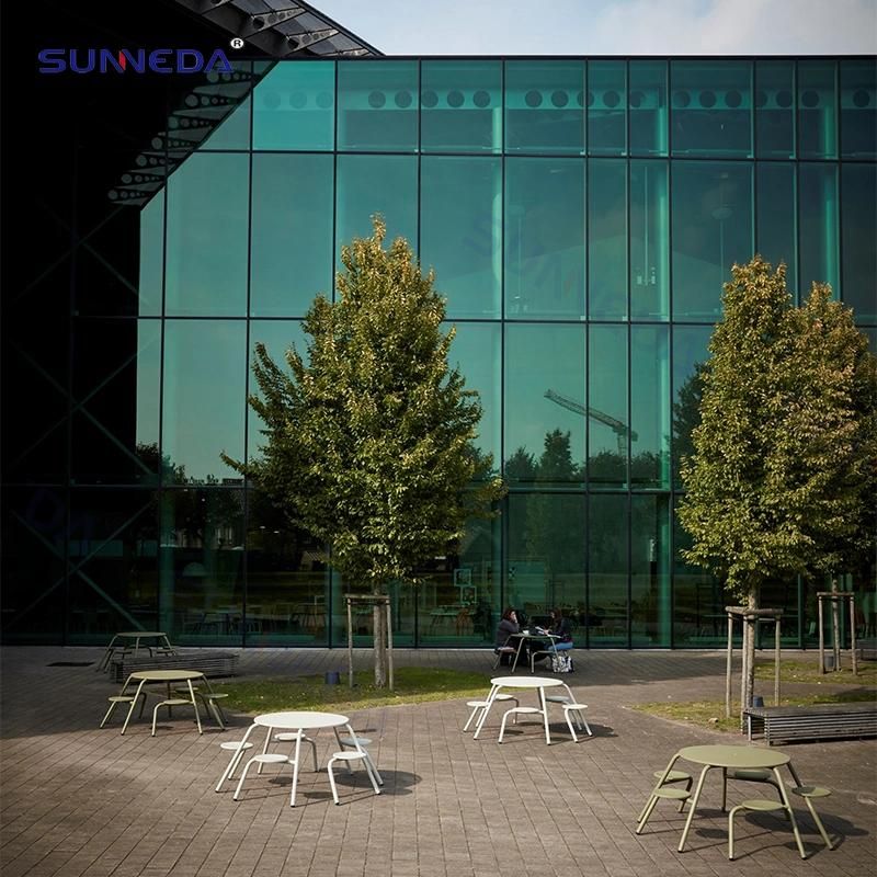 Simple Style Garden Outdoor Aluminum Round Sets Table and Chairs