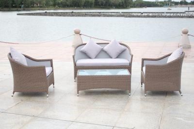 New PE Rattan Darwin Modular Grey 2 Seater Outdoor Sofa