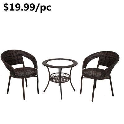 Modern Design Outdoor Furiture Salon Garden Leisure Dining Rattan Chair