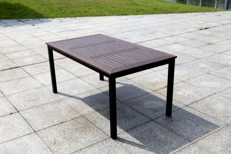 Hotel Modern Restaurant Outdoor Garden Furniture Patio Dining Table