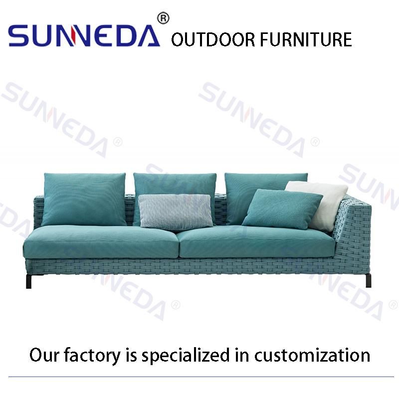 Home Furniture Modern Outdoor Leisure Chair Sofa Section Patio Luxury Garden Sets
