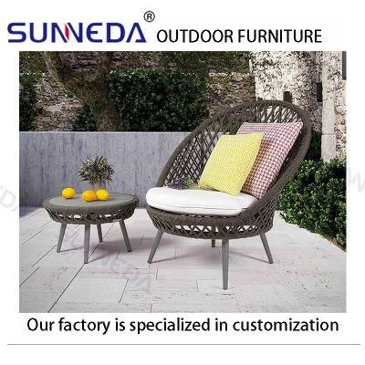 New Style Cushion Waterproof Durable Outdoor Chair Set with Table