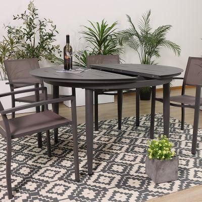 Unfolded Customized Brand or OEM 6 Seater Patio Set Outdoor Dining Table