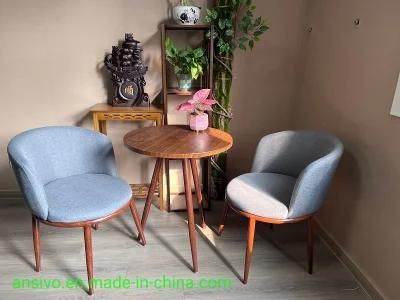 Hot Sale Fabric Cafe Afternoon Tea Lounge Chair Nordic Leisure
