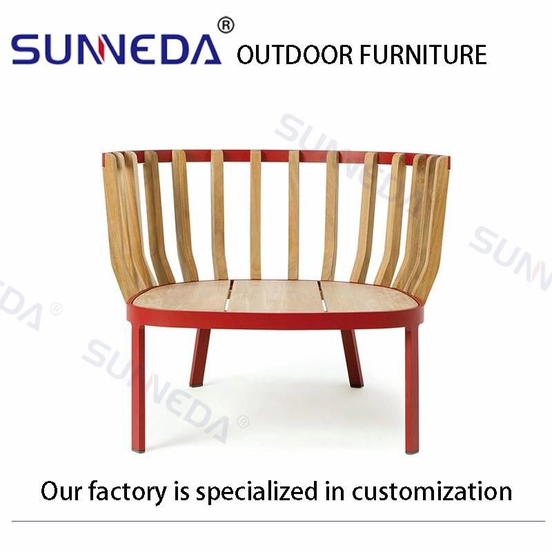 Contemporary Simple Style Design Commercial Coffee Chair with Tea Table