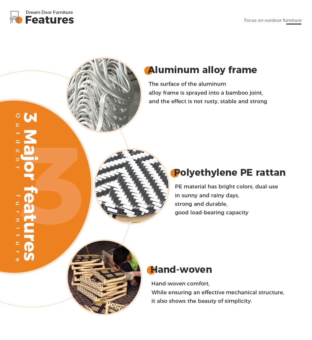Hot Sale Chinese Modern Leisure Garden Weaving UV Resistant PE Rattan Wicker Swing Chair