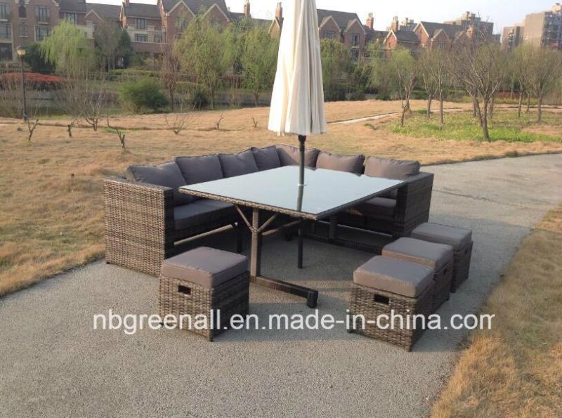 Hot Sale Rattan Wicker Corner Sofa Outdoor Garden Furniture