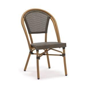 Outdoor Indoor Furniture Leisure Bamboo Look French Bistro Restaurant Cafe Chair