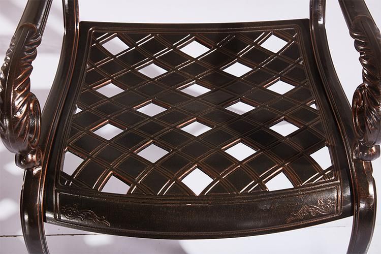 Aluminum Chairs Relaxing Outdoor Chair for Garden with Arms