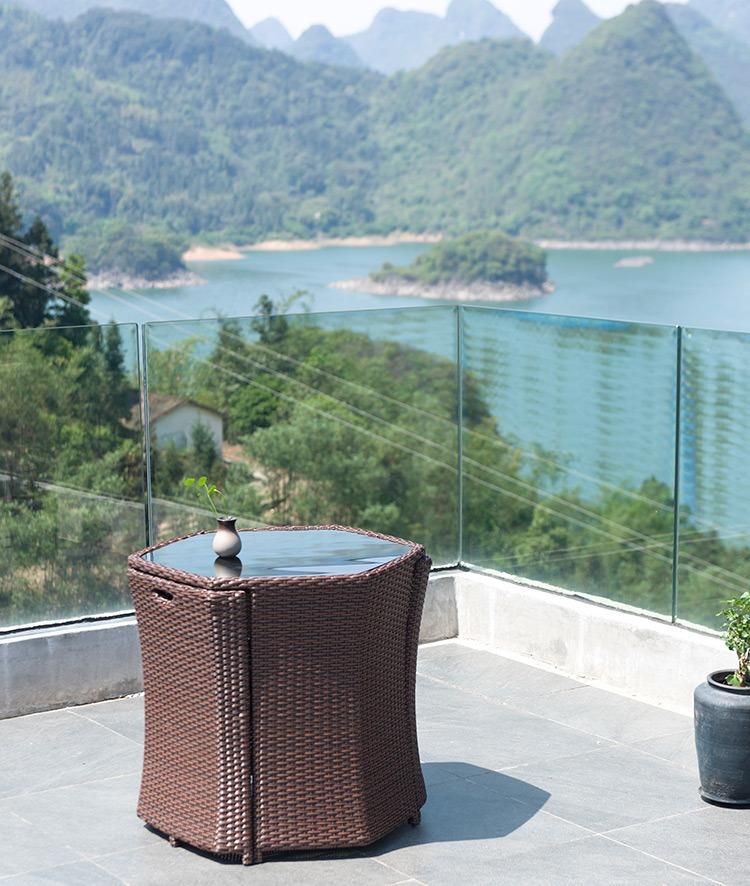 Excellent Price 3PCS Leisure Rattan Outdoor Patio Furniture Set