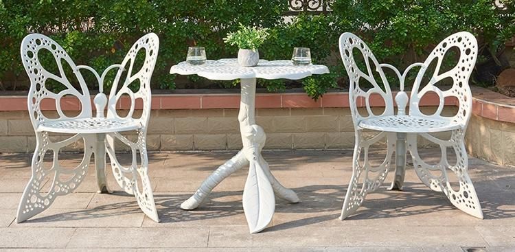 Round Tables Outdoor Furniture Restaurant Set Dining Table Set Modern for Garden