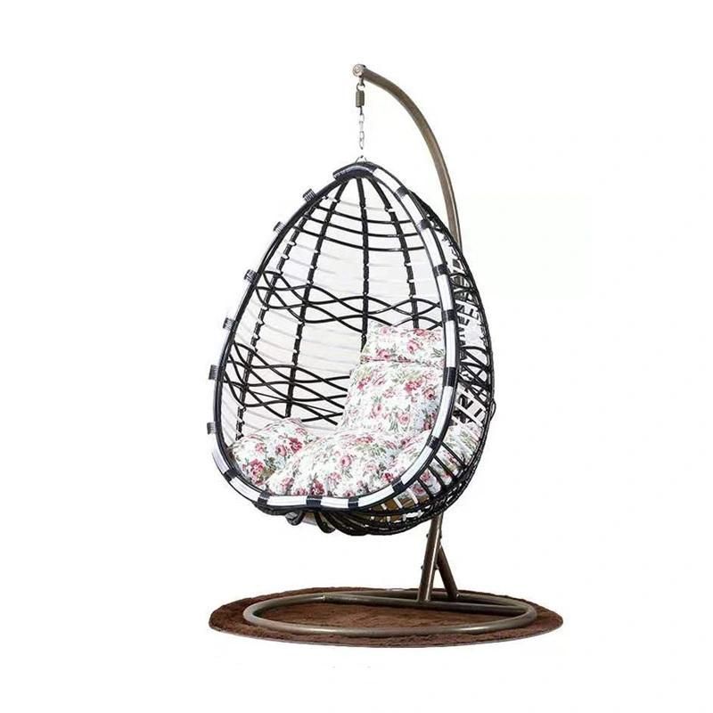 Outdoor Hotel Patio Garden Hanging Rattan Wicker Leisure Swing Chair
