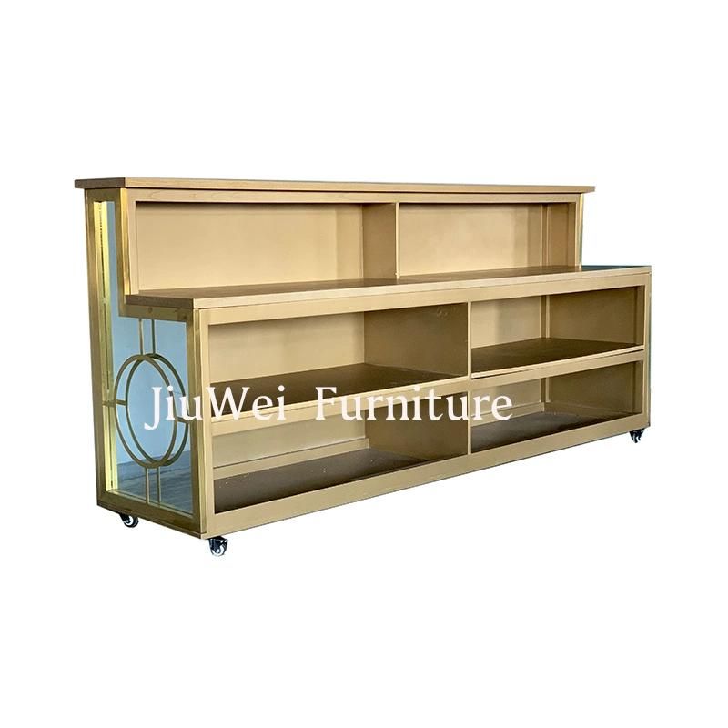 Hot Sale New Style Outdoor Wooden Table/Wedding Bar Table