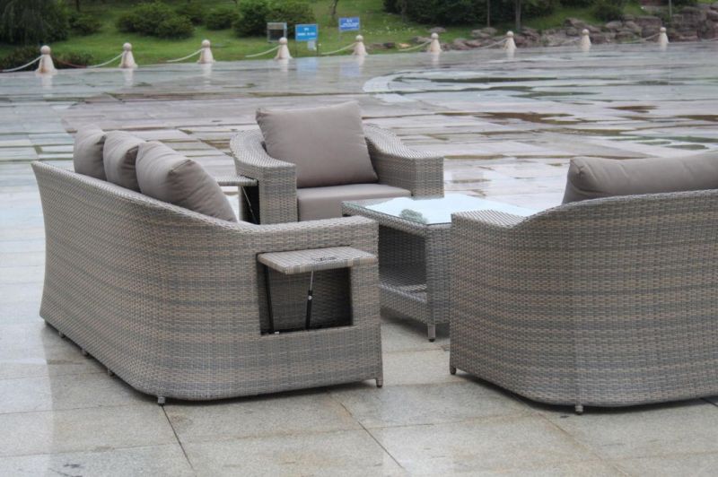 China Combination Darwin Modular Garden Corner Set Outdoor Wicker Sofa