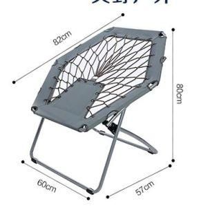 Leisure Folding Chair Outdoor Bungee Chair Spring Chair Cy-332