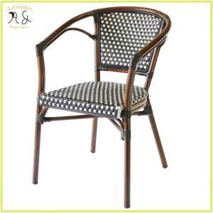 Outdoor Furniture Stackable Patio Wicker Bistro Furniture Rattan Dining Chair