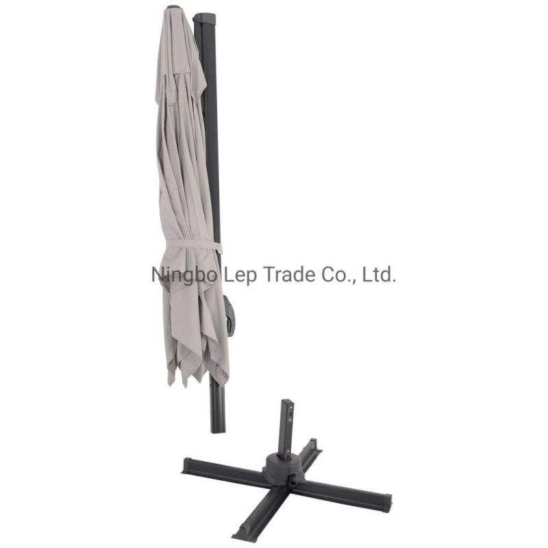Roma Cantilever Umbrella with LED Light