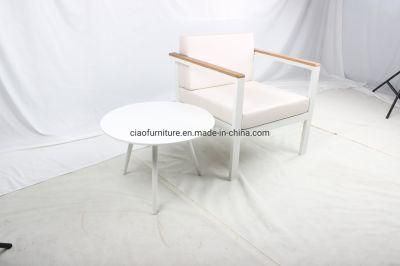 Aluminum Frame Powder Coating Outdoor Chair Set Garden Furniture with Cushion