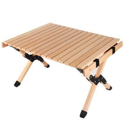Folding Outdoor Camping Picnic Wood Tables Portable Table Folding Wooden Camping Tables
