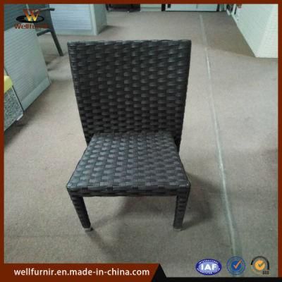 Well Furnir Flat Rattan Waterproof Hotel Furniture