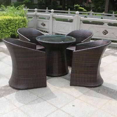 Outdoor Rattan Wicker Furniture Outlet Garden Sofa Set for Hotel or Patio Use