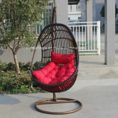 Leisure Outdoor Graden Furniture Wicker Patio Rattan Swing Chair (CF1435H)
