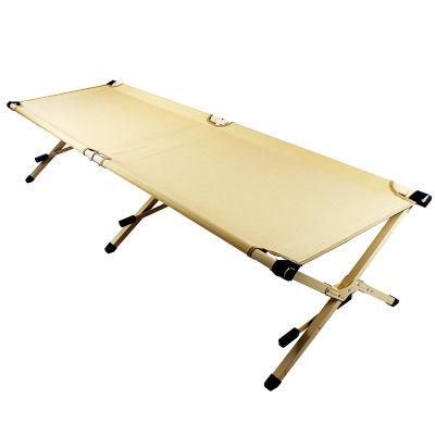 Leisure Outdoor Beach Folding Bed Portable Foot Camping Bed Lunch Break Single Person Recliner