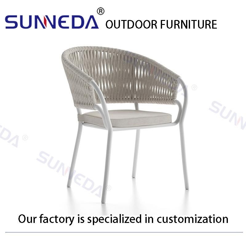 Simple Style Comfortable Armchair Poolside Patio Outdoor Lounge Chair Furniture