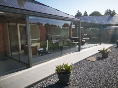 Glass Houses Aluminum Profiles for Pergola Alloy Sunrooms