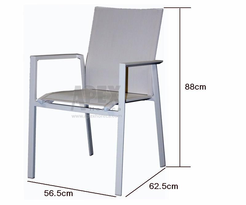 Swimming Pool Side Chair Outdoor Fabric Sling Chair