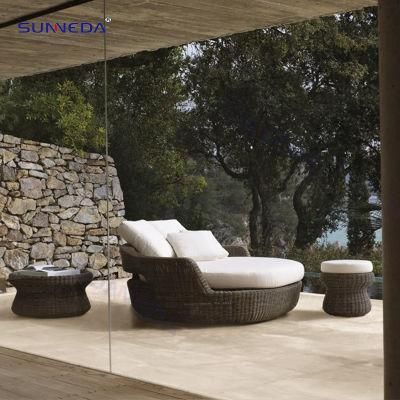 Modern Design Aluminum Metal Leisure Outdoor Chaise Lounge