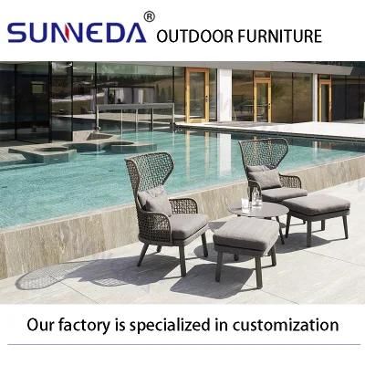 New Style New Design Outdoor Garden Sofa Chairs with Table