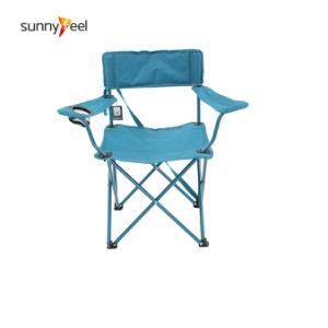 Folding Chair with Build-in Cup Holder and Handrail