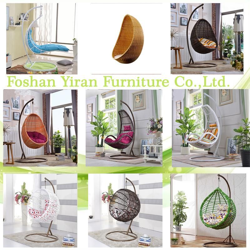 Garden Swinging Chair Water Drop Shaped Swing Chair Wicker Hanging Chair Egg