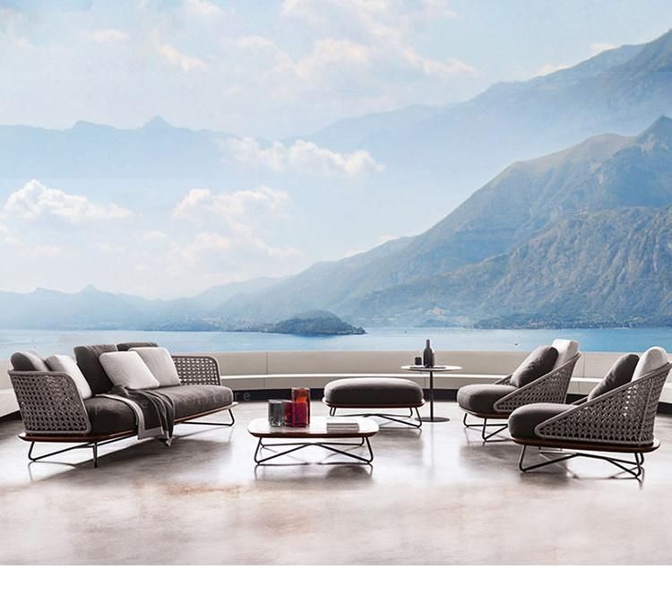 Aluminum Garden Furniture Sets Outdoor Seating Patio Furniture Outdoor Sofa