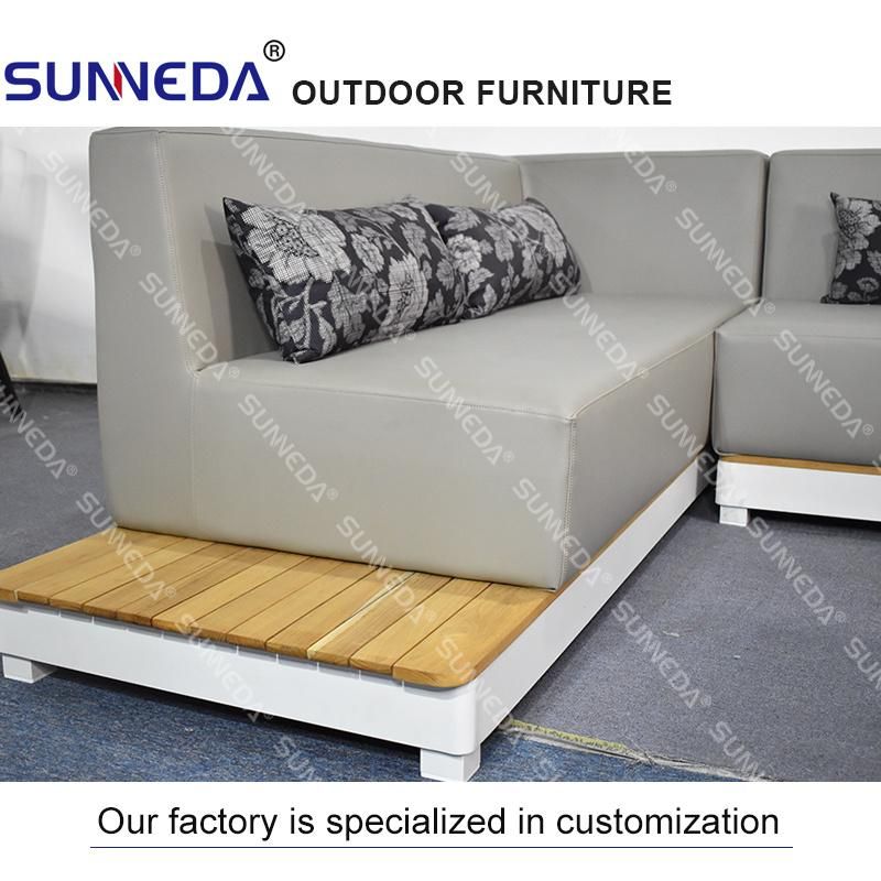 Modern Outdoor Patio Garden Home Hotel Villa Restaurant Leisure Corner Sofa Lounge Furniture