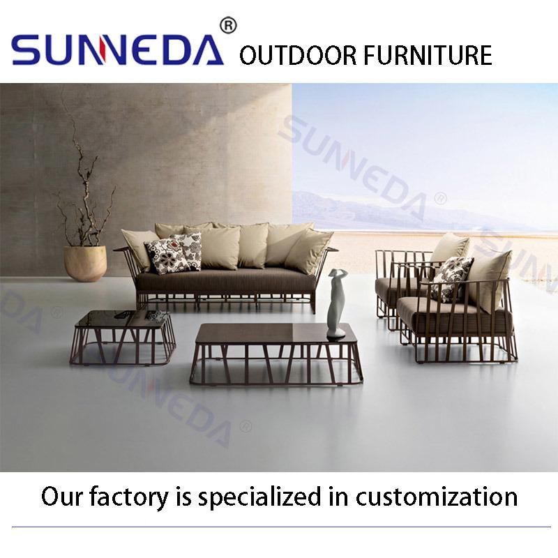 Cube Morden Outdoor Garden Upholstered Furnitures Creativity Sofa Set No Rule