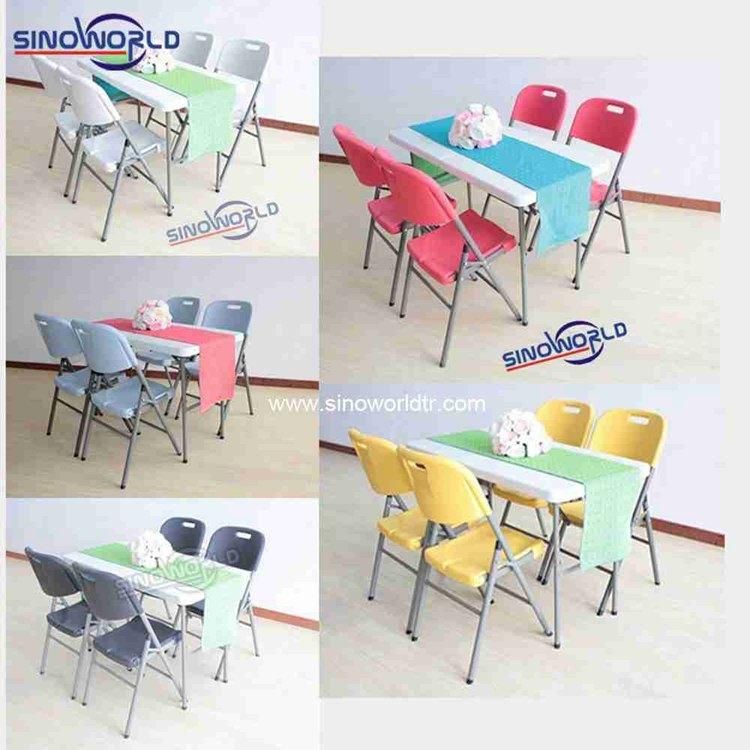 Plastic White Cheap Folding Banquet Dining Portable Chair for Garden Chairs