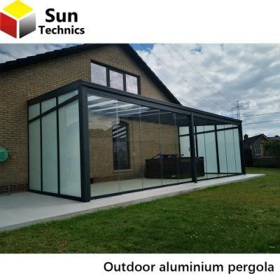 Hot Sale Anti-Noise White Pergola Aluminum Patio Roof Profiles
