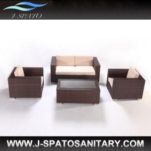 Modern Design Wicker Rattan Garden Sofa Furniture (JS-R812)