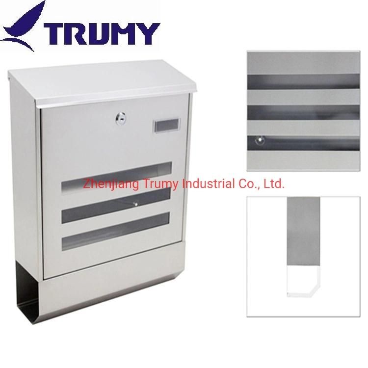 Stainless Steel 201 Mailbox for Office Outdoor Large Post Box