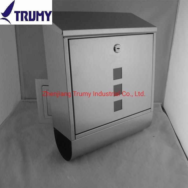 Stainless Steel 201 Lockable Post Box Outdoor Letterbox Designs