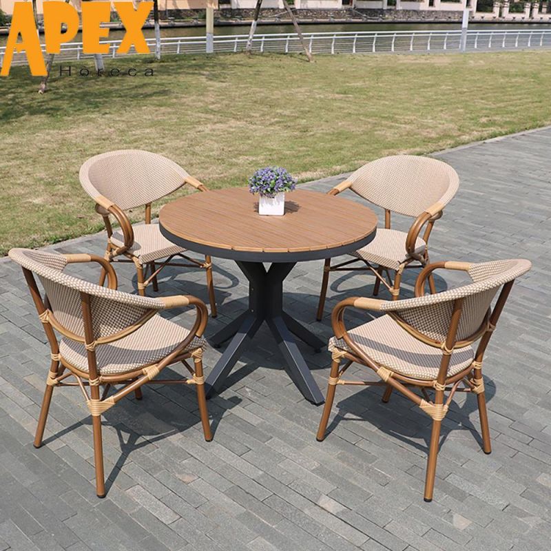 Aluminum Frame Garden Outdoor Furniture Waterproof Comfortable Rattan Chair Wholesale