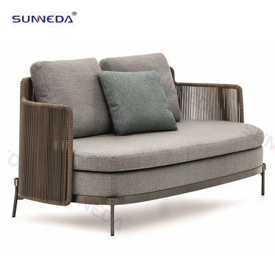 Leisure Modern Aluminum Simple Patio Garden Sofa Garden Chair