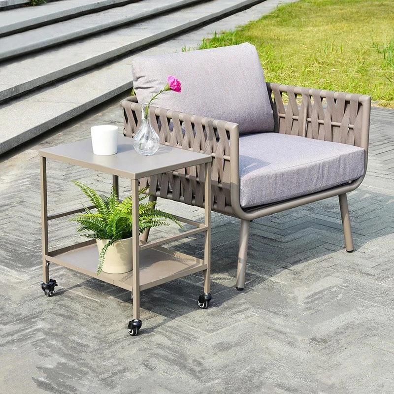 Outdoor Sofa Rattan Furniture Nordic Courtyard Outdoor Rattan Chair Combination
