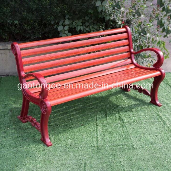 Outdoor Bench with Lower Price Aluminum Garden Bench Cast Iron Parck Bench
