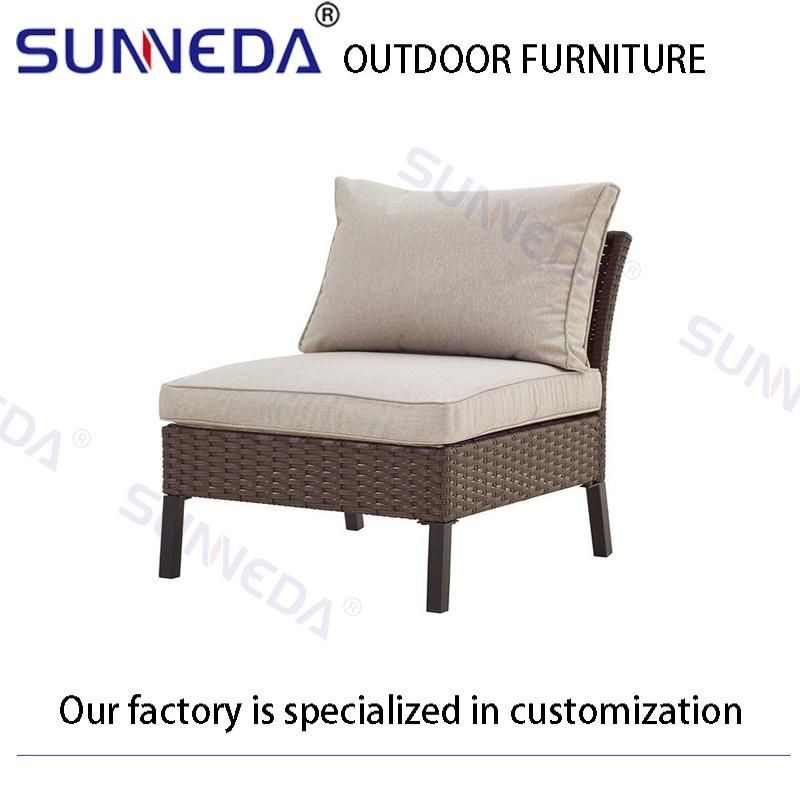 Luxury Design Modern Metal Garden Sofa Set Aluminum Outdoor Furniture