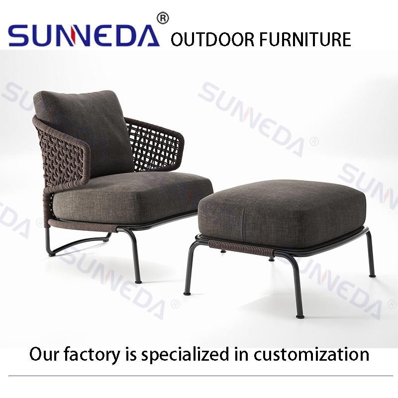 Garden Sets Outdoor Furniture Aluminum Chair Patio Lounge with Table