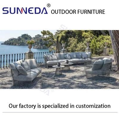 High End Golden Frame Quality Material Coast Beautiful Sofa