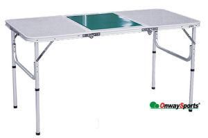3-Folding BBQ Table/Cooking Table/ Aluminum Folding Table/Family BBQ/Camping